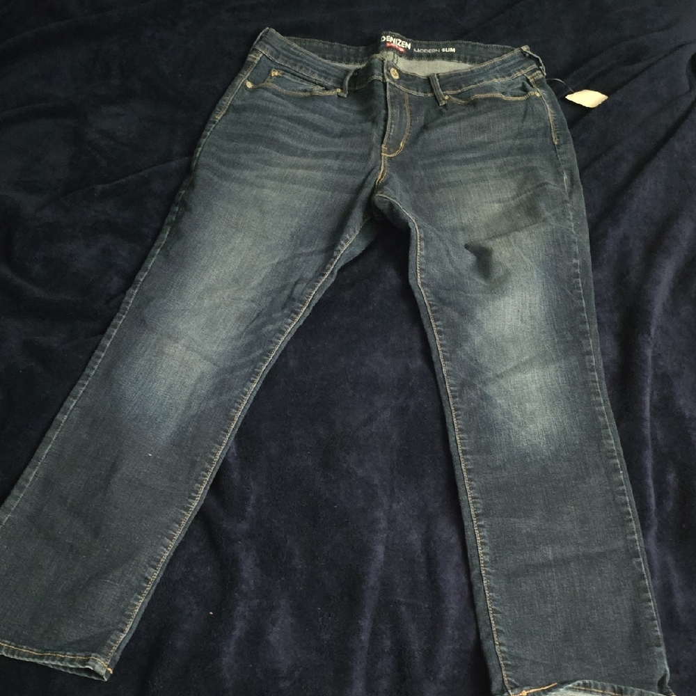 Denizen from Levi's Dark Blue Straight Jeans NWT W33 L32